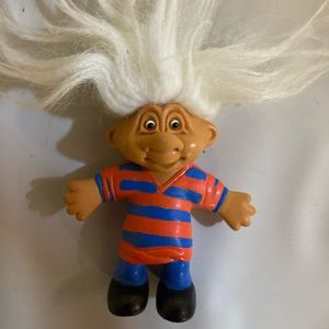 Norfin rubber vintage troll figure 3”.